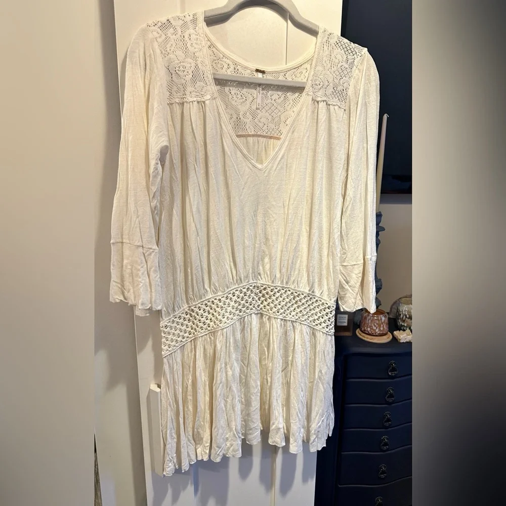 FREE PEOPLE Moonlight Romantic In Ivory
